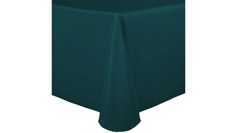 Polyester | Teal | 60″ x 120″ Rectangular Tablecloth Rental | Rental Polyester | Teal | 60″ x 120″ Rectangular Tablecloth Rental | Rental