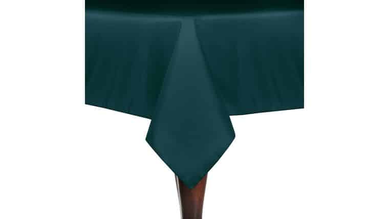 Polyester | Teal | 45″ x 45″ Square Tablecloth Rental | Rental Polyester | Teal | 45″ x 45″ Square Tablecloth Rental | Rental