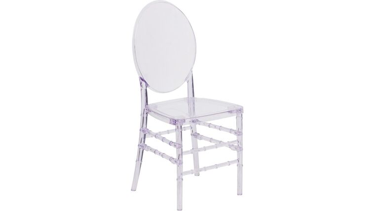 Ghost Resin Chair – Clear | Rental