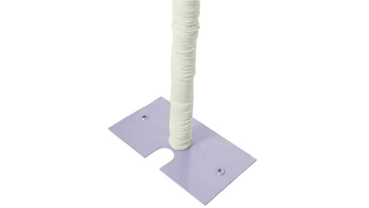 12′ x 1.5″ Spandex Pole Cover – Bone | Rental