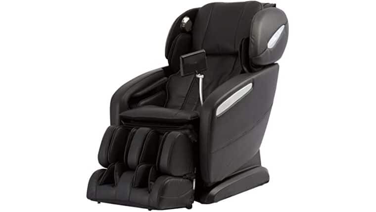 Message Chair – Leather Reclining – Black | Rental