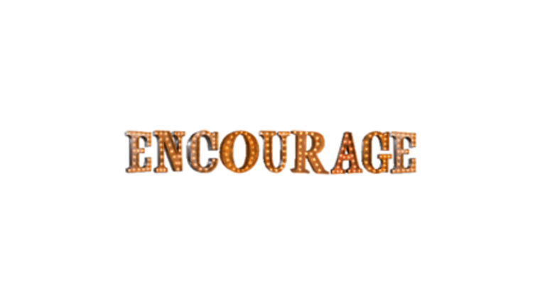 Vintage Marquee Letters | ENCOURAGE | 36″ | Rental
