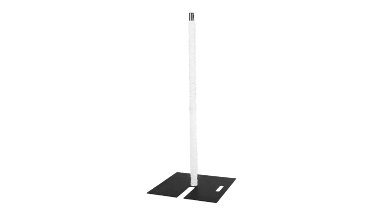 8′ x 1.5″ Spandex Pole Cover – White | Rental