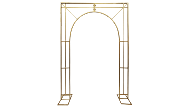 Elegant Metal Arch – Gold | Rental Elegant Metal Arch – Gold | Rental