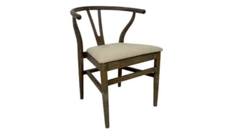 Wishbone Armchair – Grey Dust | Rental