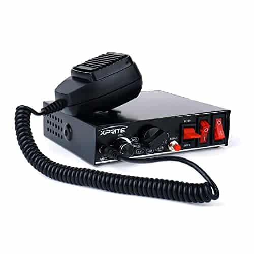 Xprite 200 Watt 8 Tones Emergency Warning Siren PA System Kit w/Handheld Microphone & Light Control Switches (Speaker Not Included) | Rental Xprite 200 Watt 8 Tones Emergency Warning Siren PA System Kit w/Handheld Microphone & Light Control Switches (Speaker Not Included) | Rental