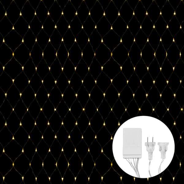 Decostar™ LED Net Lights 800LED Lights 20′ x 10′ – Warm White | Rental