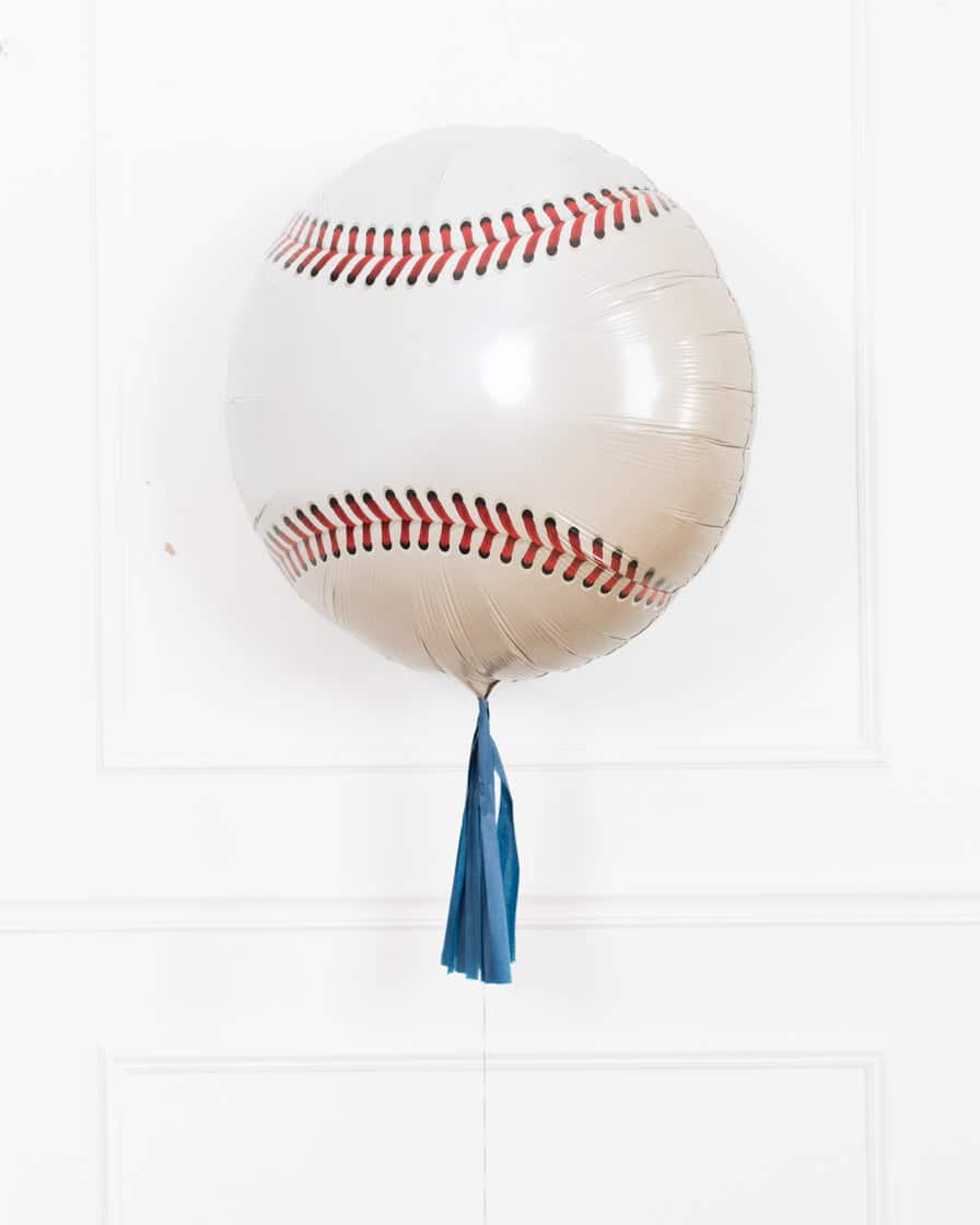 Baseball – Baseball Foil Balloon with Skirt | Rental