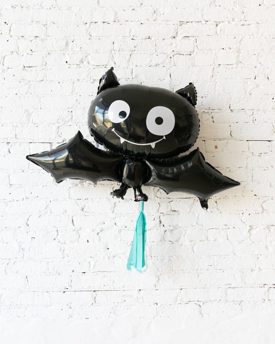 41in Bat Foil Balloon with Mint Skirt | Rental