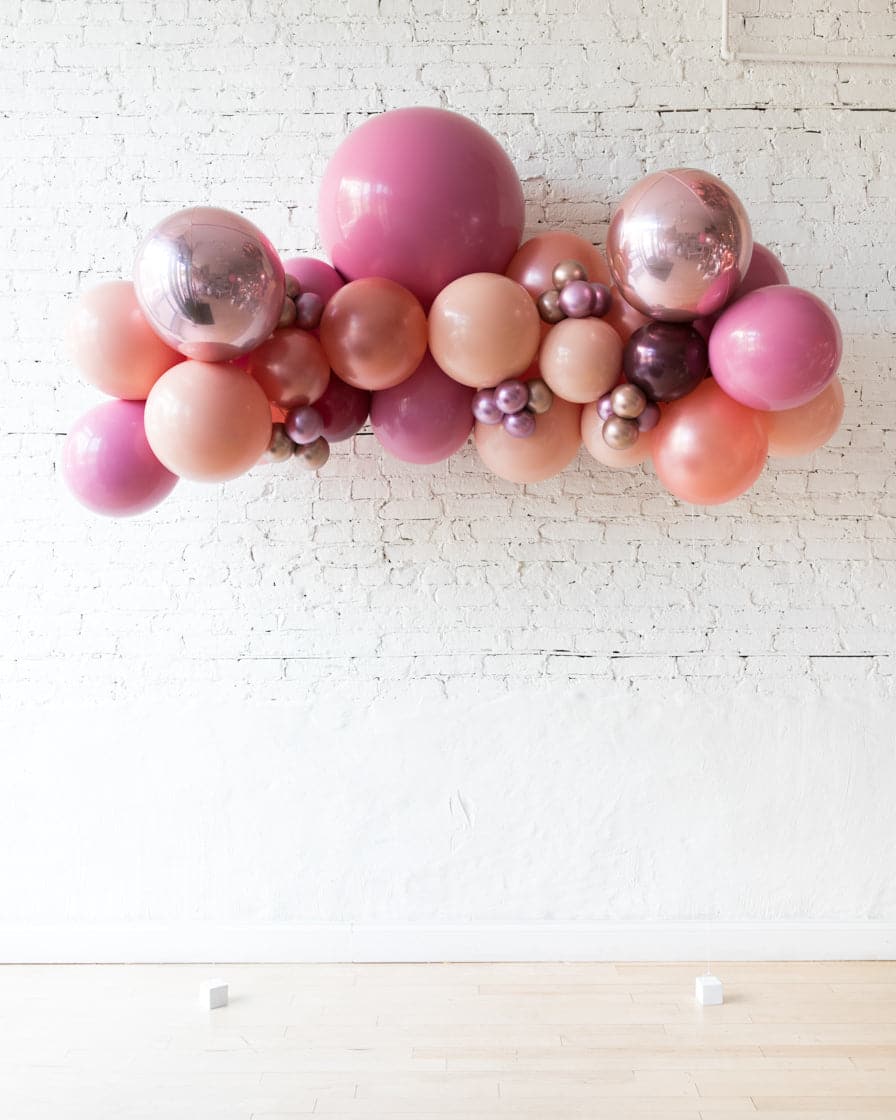 Berry Blush – Floating Balloon Arch – 5ft | Rental Berry Blush – Floating Balloon Arch – 5ft | Rental