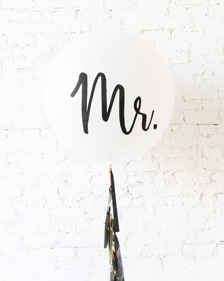 Couture – MR. Giant Balloon with Tassel | Rental