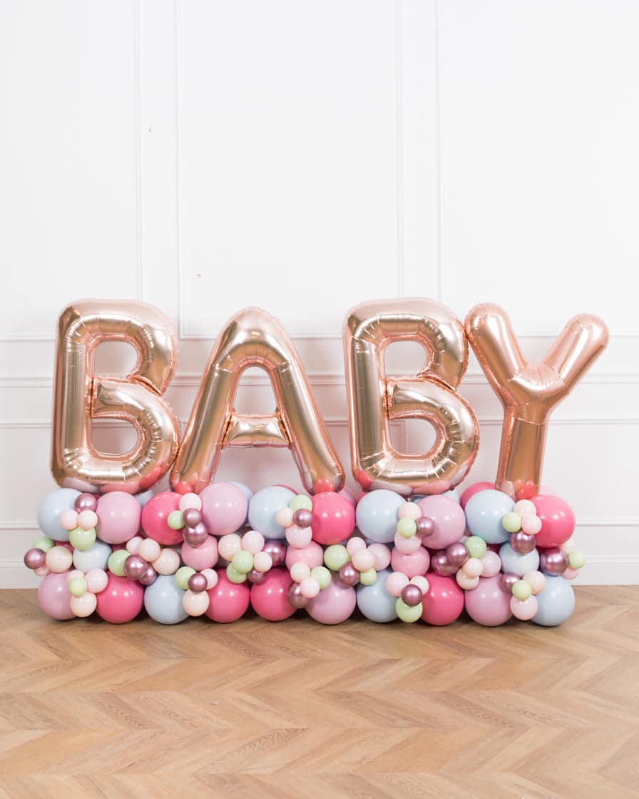 Butterfly Garden – BABY Balloon Pedestal – 4ft | Rental