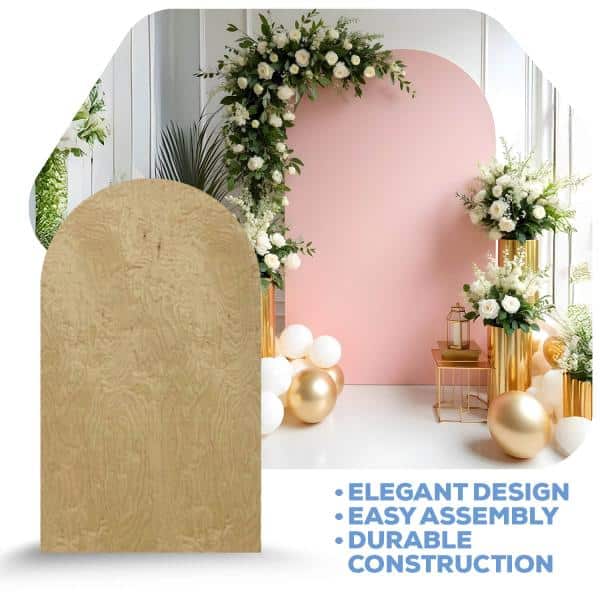 Full Arch Collapsing Chiara Wall Panel – Select Your Size! | Rental