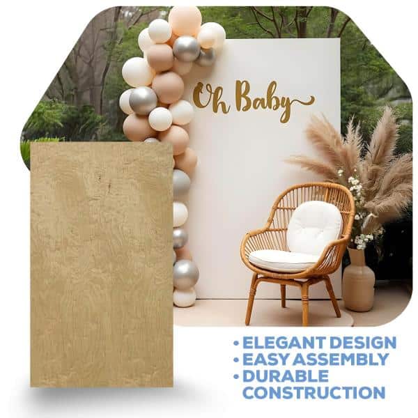 Large Rectangle Arch Collapsing Chiara Wall Panel – Select Your Size! | Rental