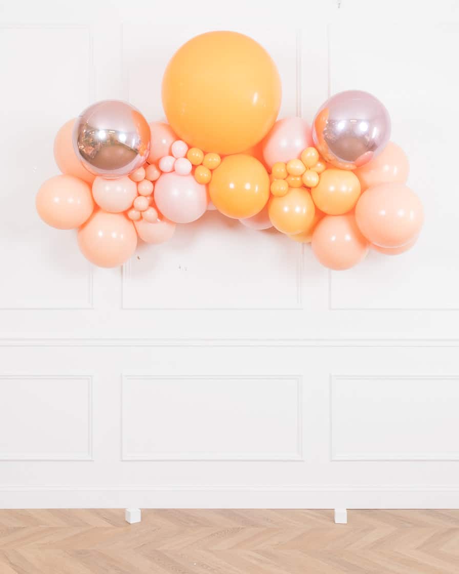 Citrus – Floating Balloon Arch – 5ft | Rental