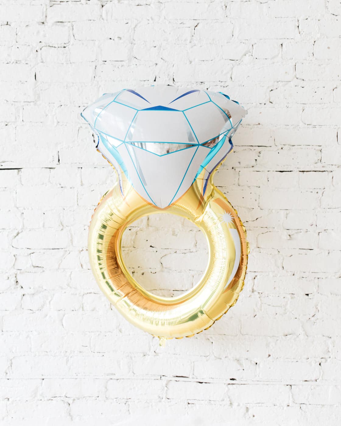 39in Diamond Ring Foil Balloon | Rental