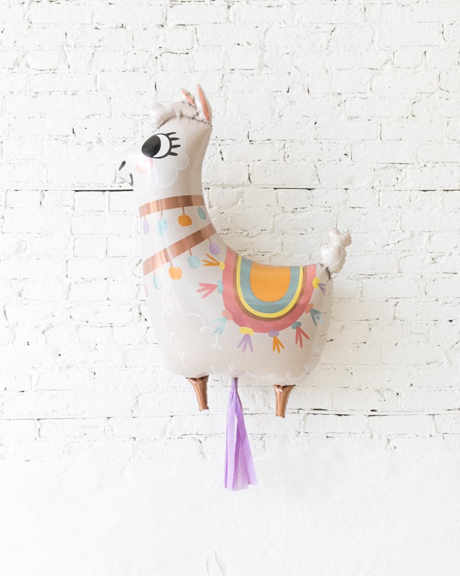 GIFT-45in Llama Foil Balloon and Lilac Skirt | Rental