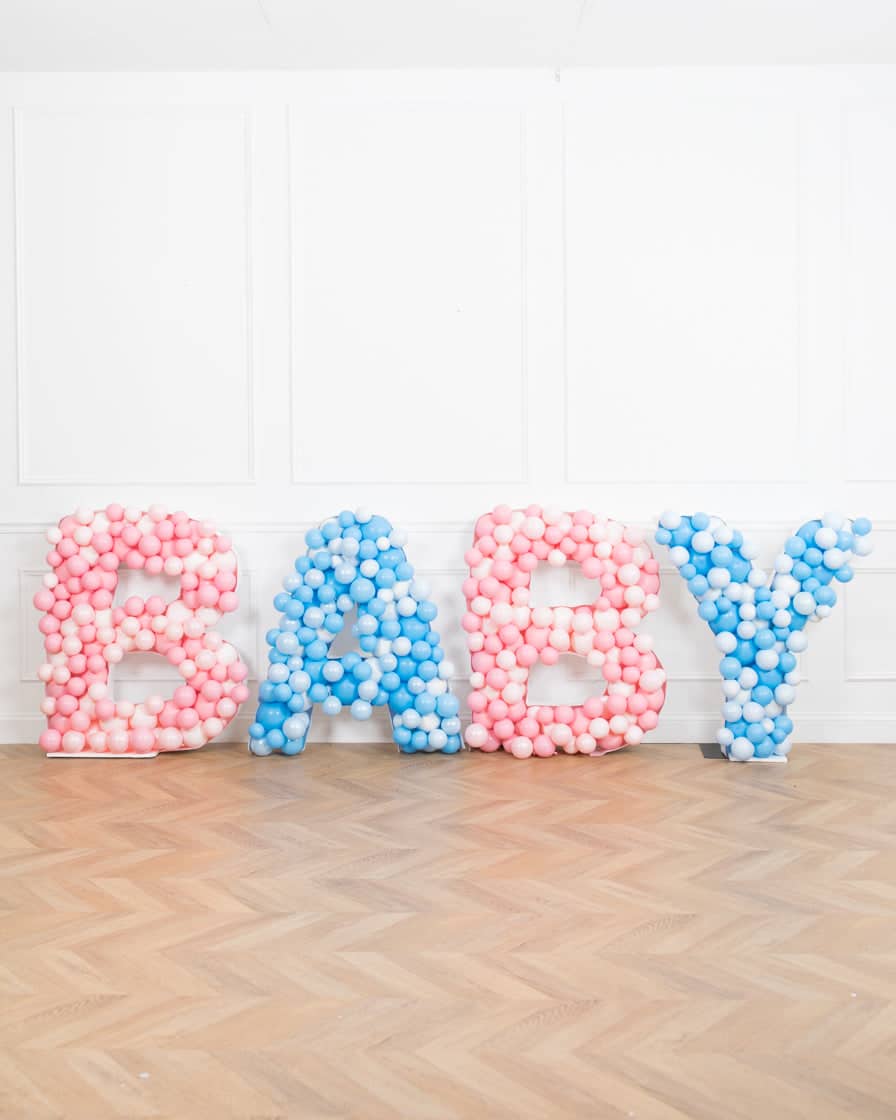 Petits Pastels – BABY Letters Mosaic | Rental