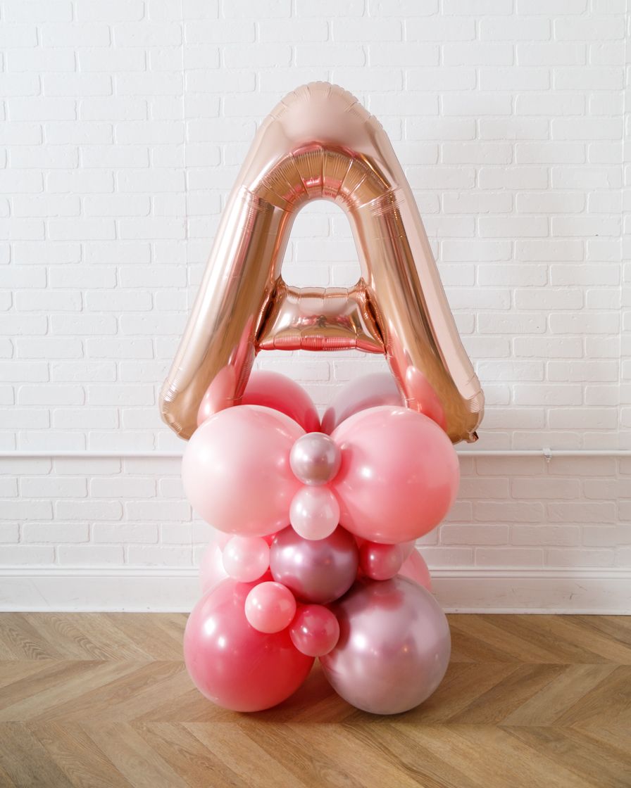 Life In Plastic – Letter Name Pedestal – 3ft | Rental