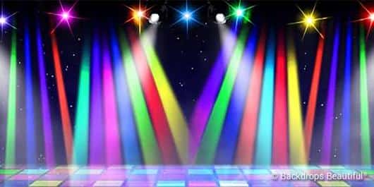 Neon Lights 16 Spotlights (Alt View) | Rental