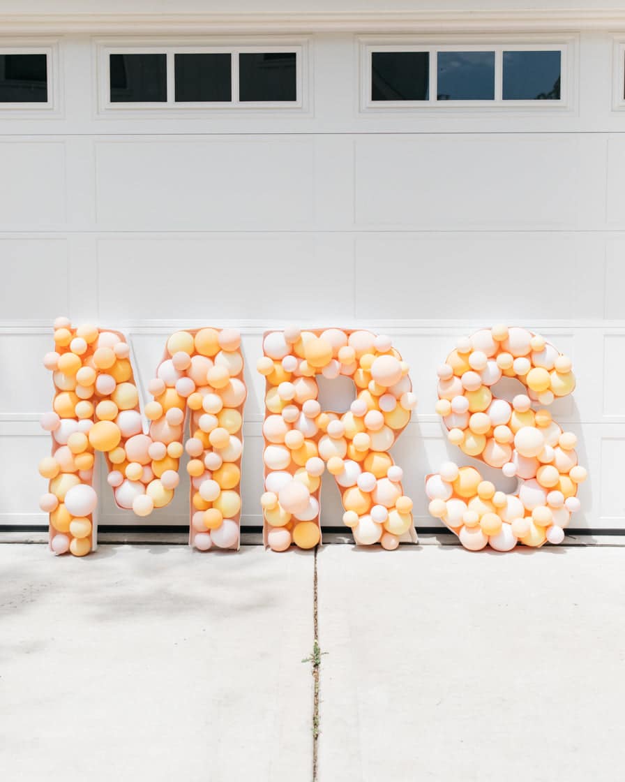 OUTDOOR – Bridal – MRS Mosaic Letters – 4ft | Purchase OUTDOOR – Bridal – MRS Mosaic Letters – 4ft | Purchase