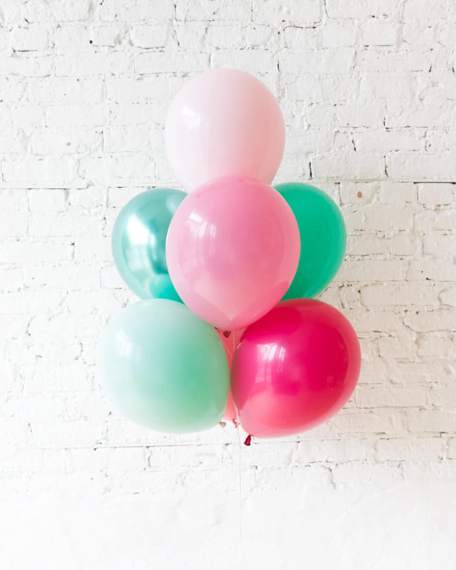 Flamingo Fling – 11in Balloons – bouquet of 7 | Rental