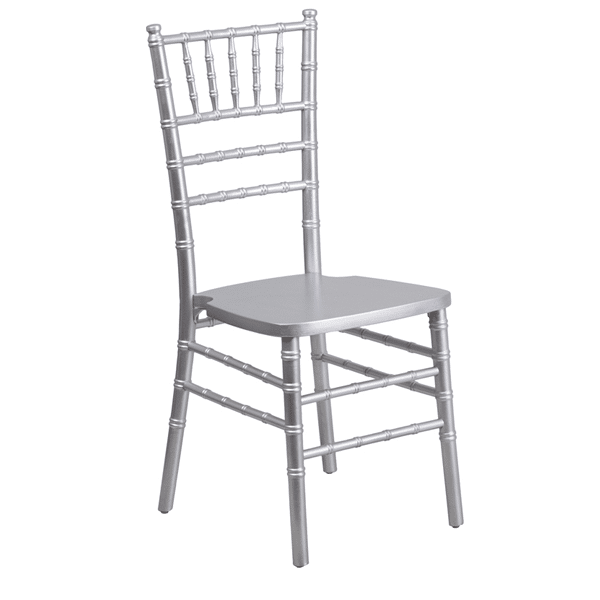 EnvyChair™ Elegant Wood Chiavari Chair – Silver | Rental EnvyChair™ Elegant Wood Chiavari Chair – Silver | Rental