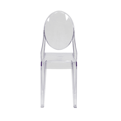 Ghost Side Chair in Transparent Crystal | Rental Ghost Side Chair in Transparent Crystal | Rental