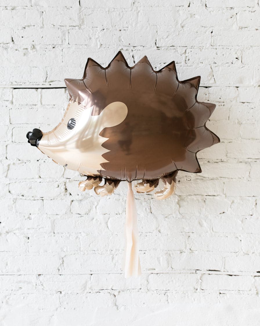 GIFT-30in Hedgehog Foil Balloon and Blush Skirt | Rental