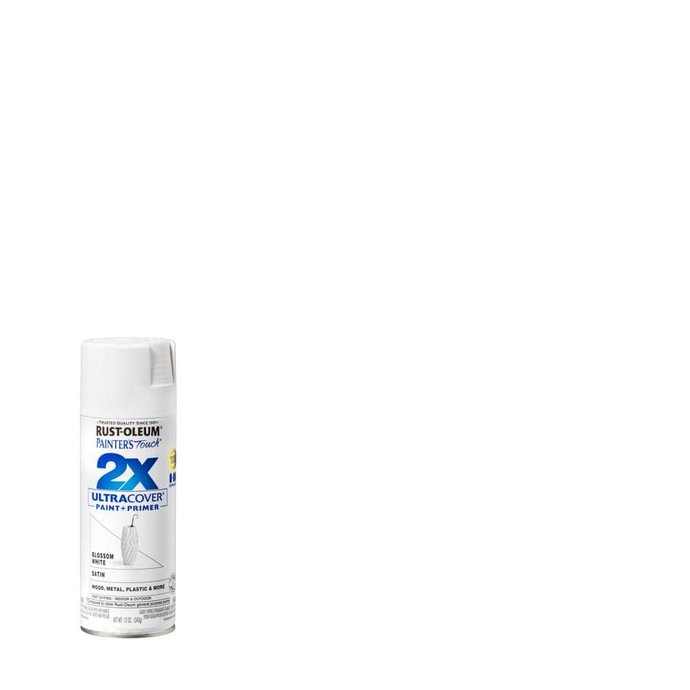 Rust-Oleum Painter’s Touch 2X — 12 oz. Satin Blossom White General Purpose Spray Paint | Rental