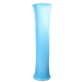 8′ Light Blue Modern Luminescent Column | Rental