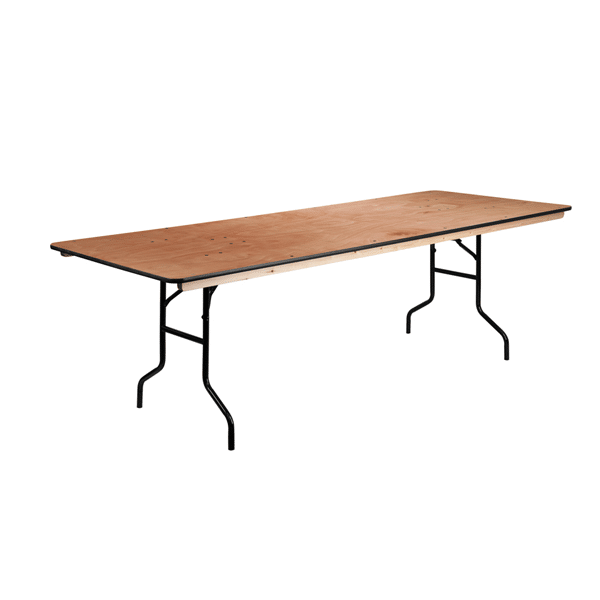 8FT (36″ x 96″) Plywood Table | Rental 8FT (36″ x 96″) Plywood Table | Rental