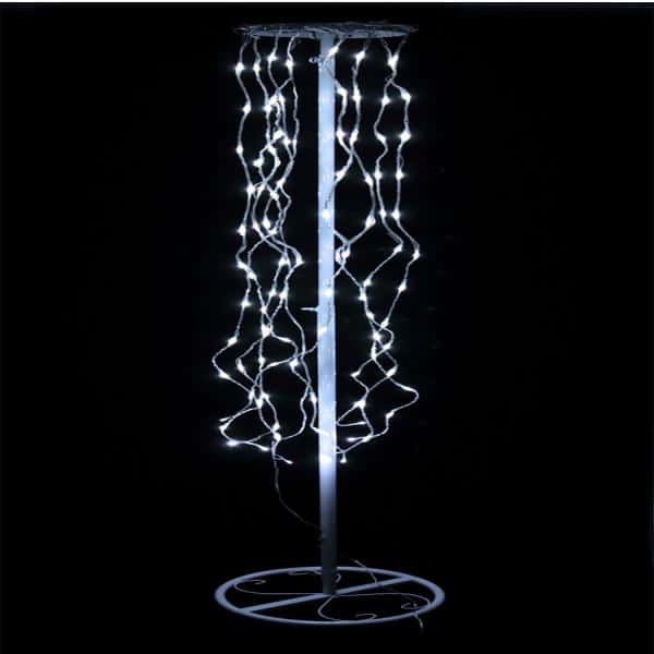DecoStar™ Hanging Circle LED Light Strands – 8″ W x 4ft L – Great for Chandeliers! | Rental