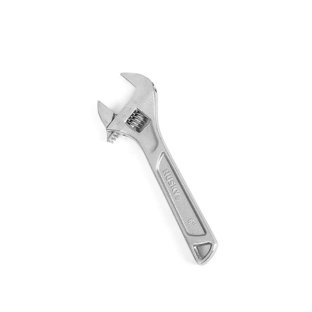 Husky — 6 in. Adjustable Wrench | Rental Husky — 6 in. Adjustable Wrench | Rental
