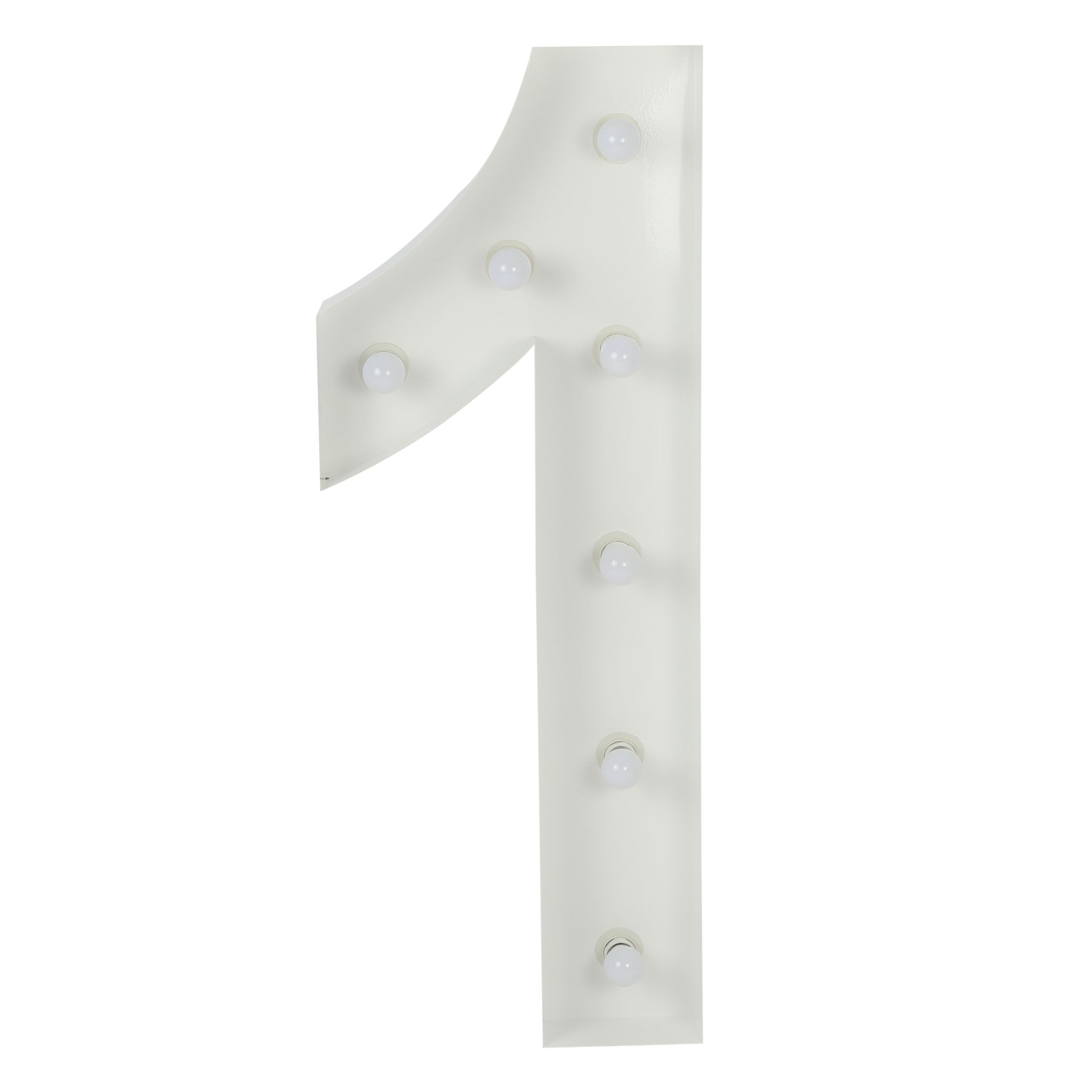 Large 4ft Tall LED Marquee Number – 1 | Rental Large 4ft Tall LED Marquee Number – 1 | Rental