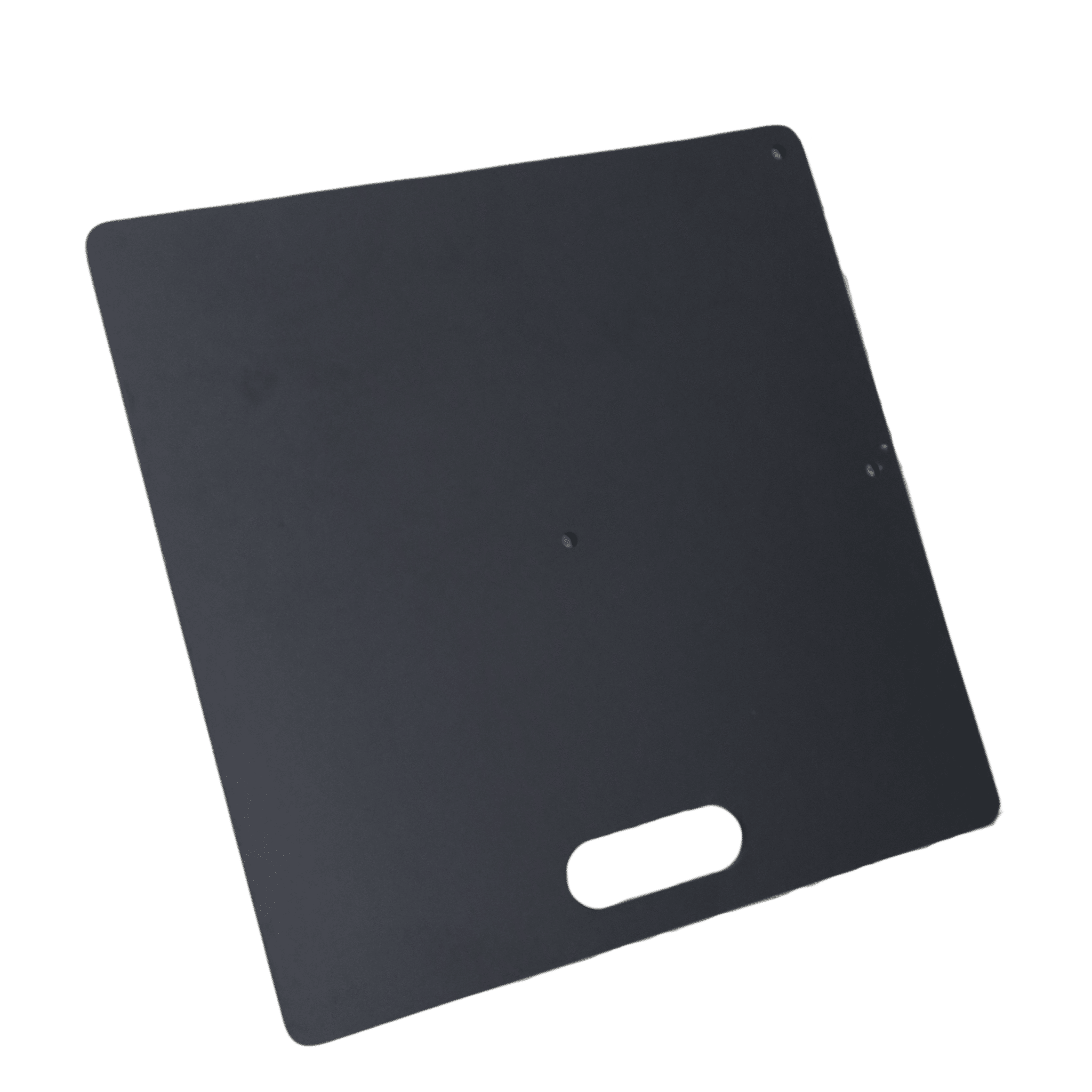 Base stand 18″ x 18″ x 3/16″ slip fit (Fits set A) – Black | Rental