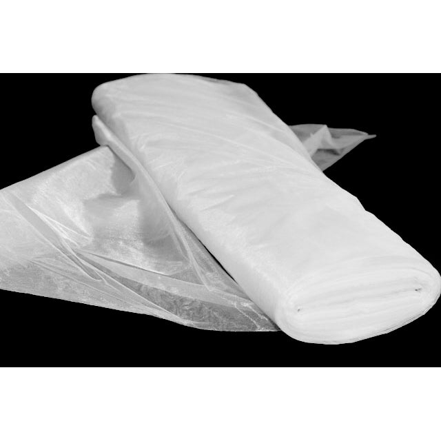 40 yds Organza Fabric Roll – White | Rental