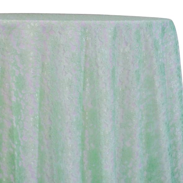 Classic Lace Table Linen in Mint 1765 | Rental Classic Lace Table Linen in Mint 1765 | Rental