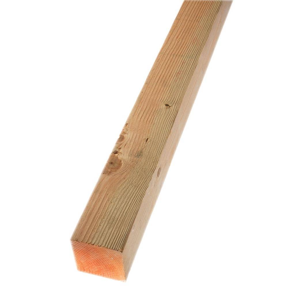 Unbranded — 4 in. x 4 in. x 8 ft. #2 Premium Grade Fir Dimensional Lumber | Rental