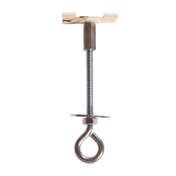 X-Clip Tbar Track W 4″ Eye Hook | Rental
