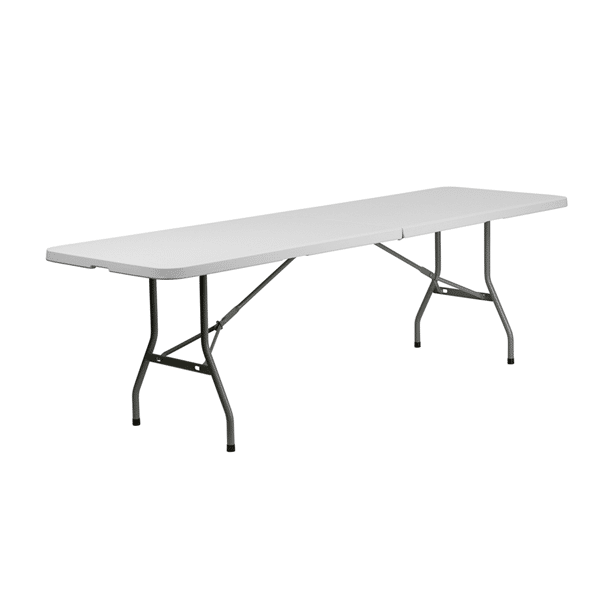 8ft Long Resin Table (30″ x 96″) | Rental 8ft Long Resin Table (30″ x 96″) | Rental