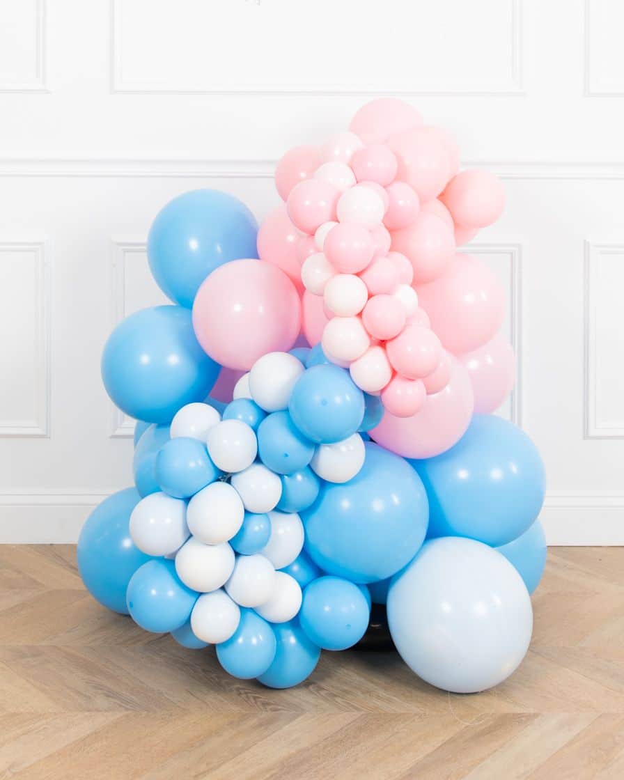 Petits Pastels – Organic Balloon Cluster – 3ft | Rental