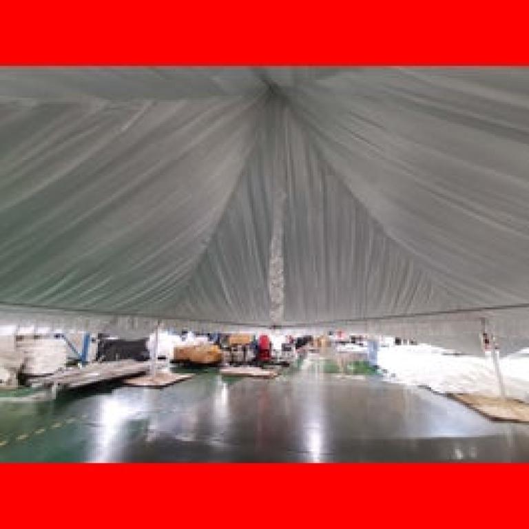 20′ x 40′ Tent Liner for High Peak Frame Tent | Rental