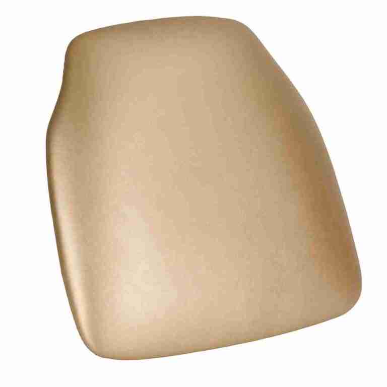 Gold 1.75″ Vinyl Panel Back Chiavari Cushion with SlipNot™ Technology | Rental