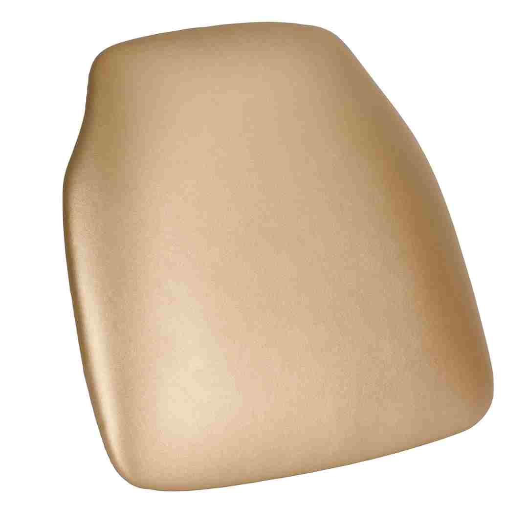 Gold 1.75″ Vinyl Panel Back Chiavari Cushion with SlipNot™ Technology | Rental