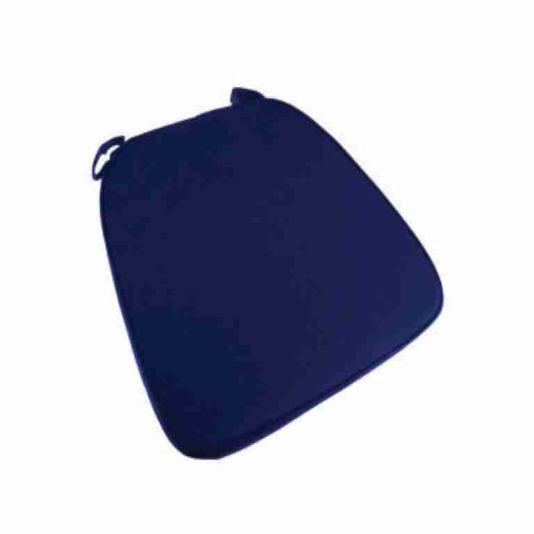 Navy Blue 2.0″ Thick Chiavari Chair Cushion | Rental Navy Blue 2.0″ Thick Chiavari Chair Cushion | Rental