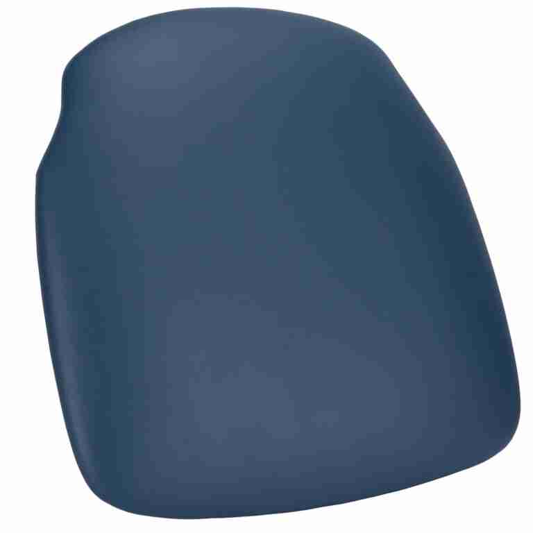 Navy Blue Vinyl 1.75″ Thick Cross Back Cushion with SlipNot™ Technology | Rental Navy Blue Vinyl 1.75″ Thick Cross Back Cushion with SlipNot™ Technology | Rental