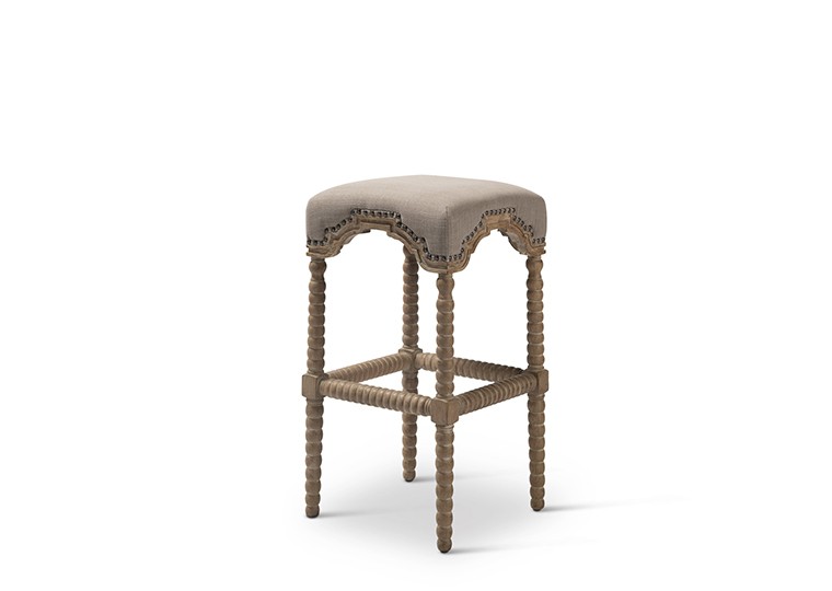 Shiloh Spindle Stool, Latte | Rental