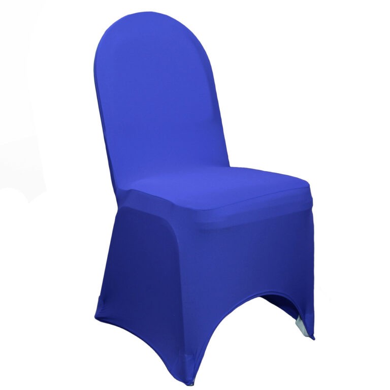 Stretch Spandex Banquet Chair Cover Royal Blue | Rental