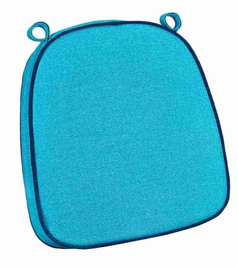 Teal with Navy Blue Piping 2.5″ Thick Chair Cushion – World’s Best Cushions | Rental Teal with Navy Blue Piping 2.5″ Thick Chair Cushion – World’s Best Cushions | Rental